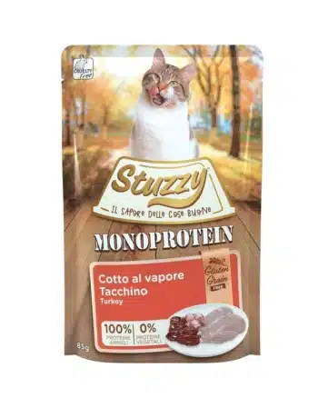 Stuzzy Pouch Monoproteico de Pavo para Gatos