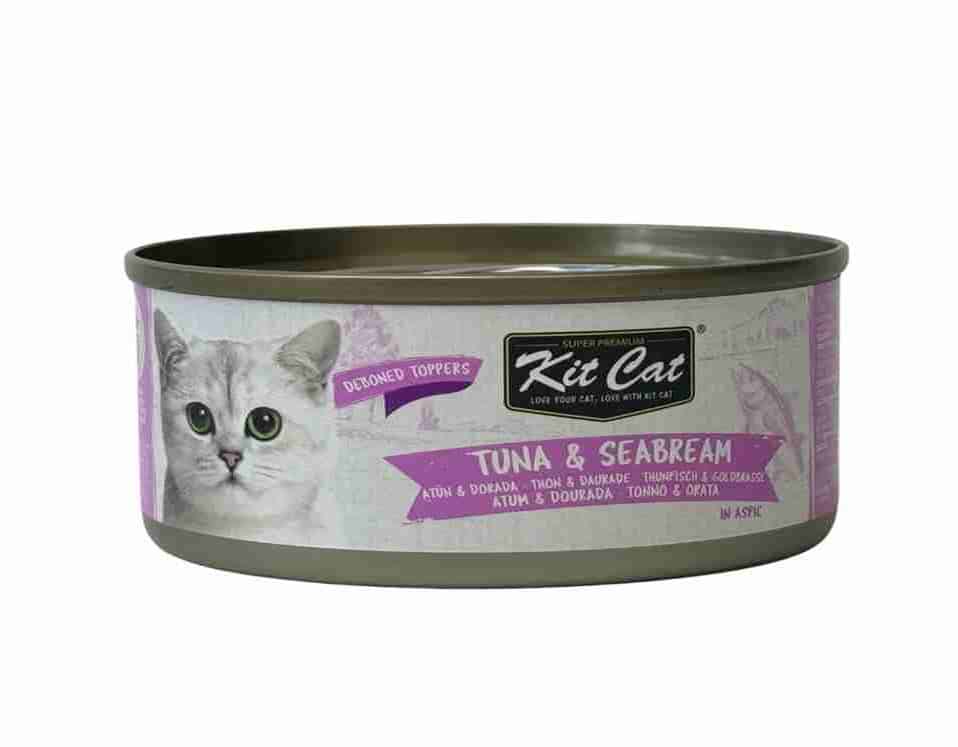 Kit Cat Lata Atún con Dorada - Topper