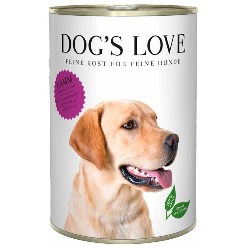 Dog's Love Cordero con Albaricoque y Espinacas