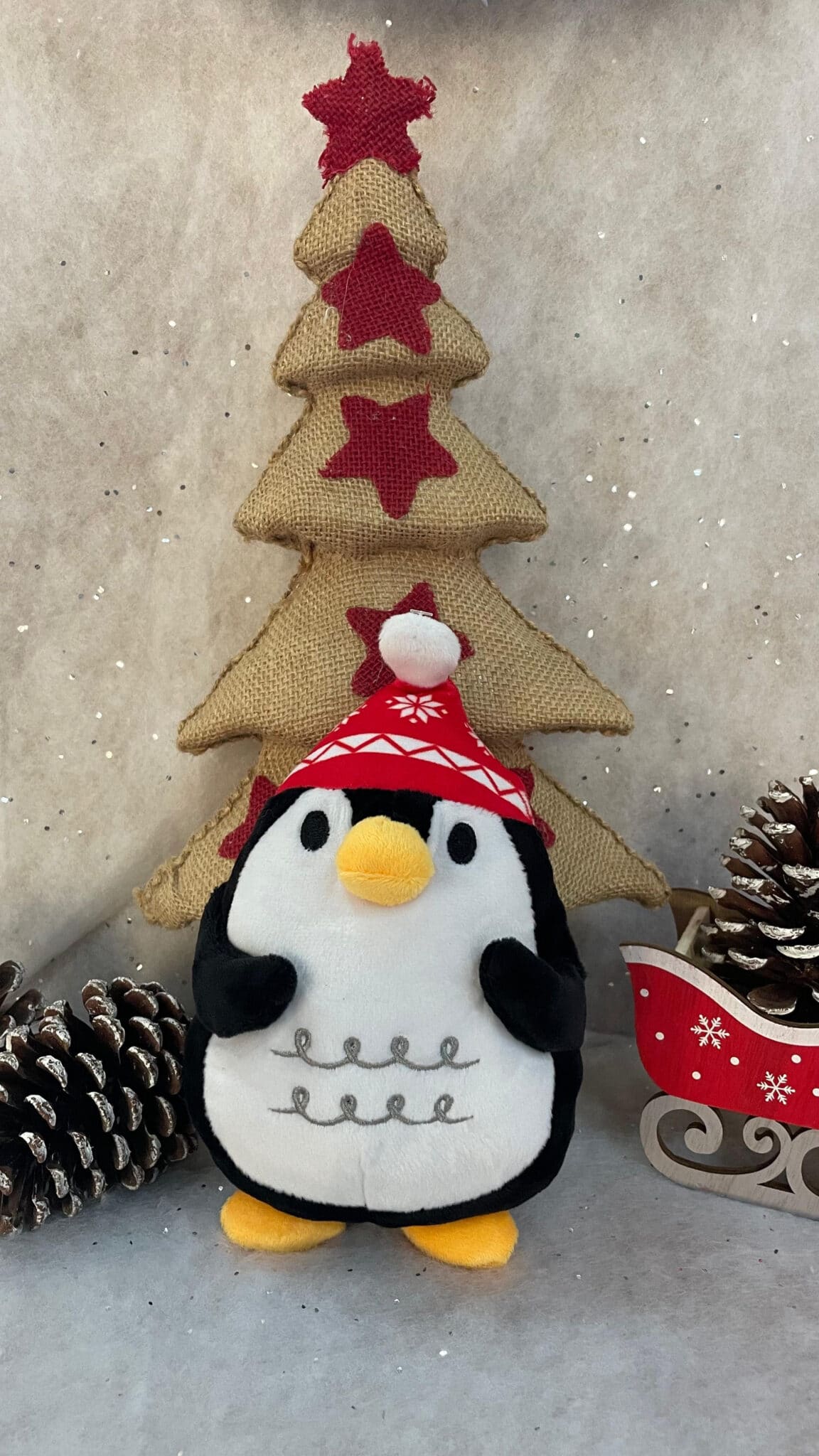 Pingüinos Navideños